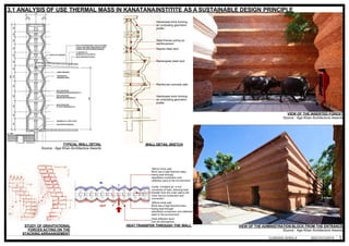 ANALYSIS OF THERMAL MASS AS A PRINCIPLE OF SUSTAINABLE DESIGN | PDF
