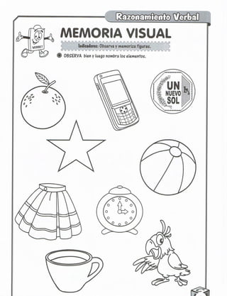 Razonamiento verbal 5 años