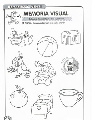 Razonamiento verbal 5 años