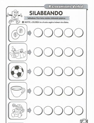 Razonamiento verbal 5 años