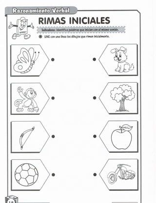 Razonamiento verbal 5 años