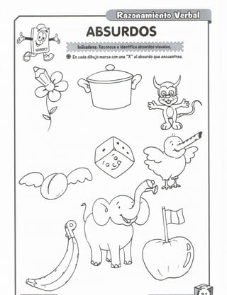 Razonamiento verbal 5 años