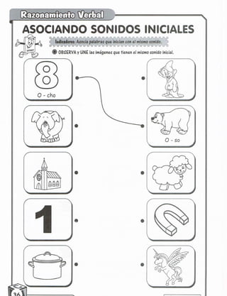 Razonamiento verbal 5 años