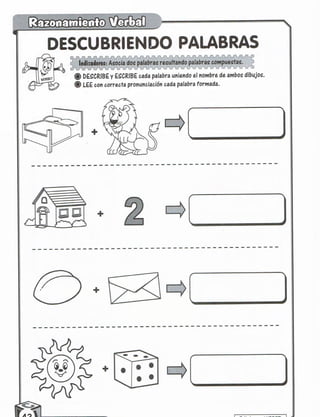 Razonamiento verbal 5 años