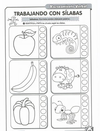 Razonamiento verbal 5 años