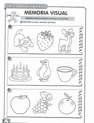 Razonamiento verbal 5 años