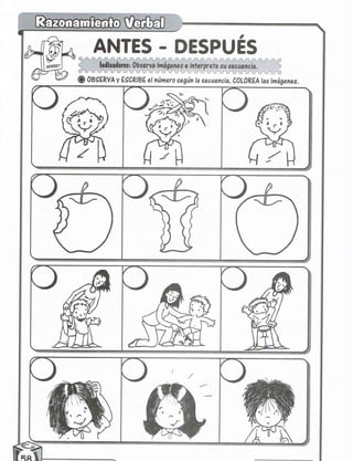 Razonamiento verbal 5 años