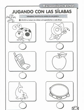 Razonamiento verbal 5 años