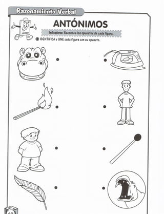 Razonamiento verbal 5 años