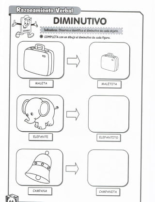 Razonamiento verbal 5 años