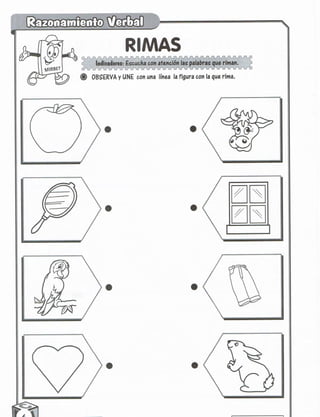 Razonamiento verbal 5 años