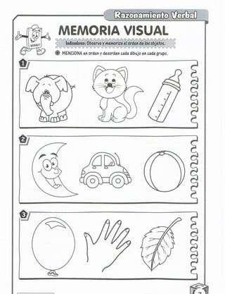 Razonamiento verbal 5 años