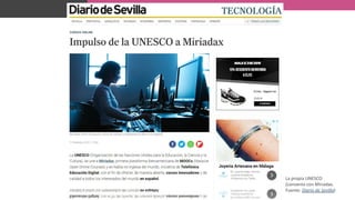 La propia UNESCO
(convenio con Miriadax.
Fuente: Diario de Sevilla)
 