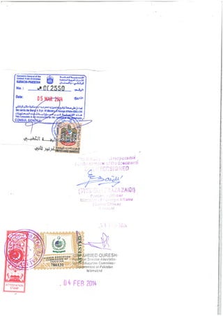 transcription and work Certificates