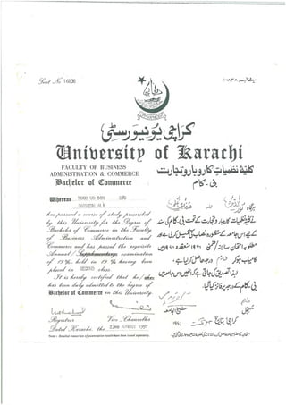 transcription and work Certificates