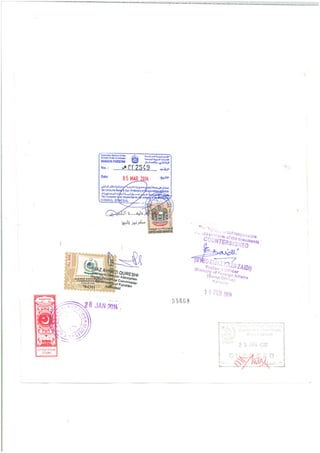 transcription and work Certificates