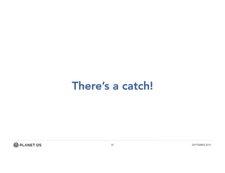 20 SEPTEMBER 2015
There’s a catch!
 