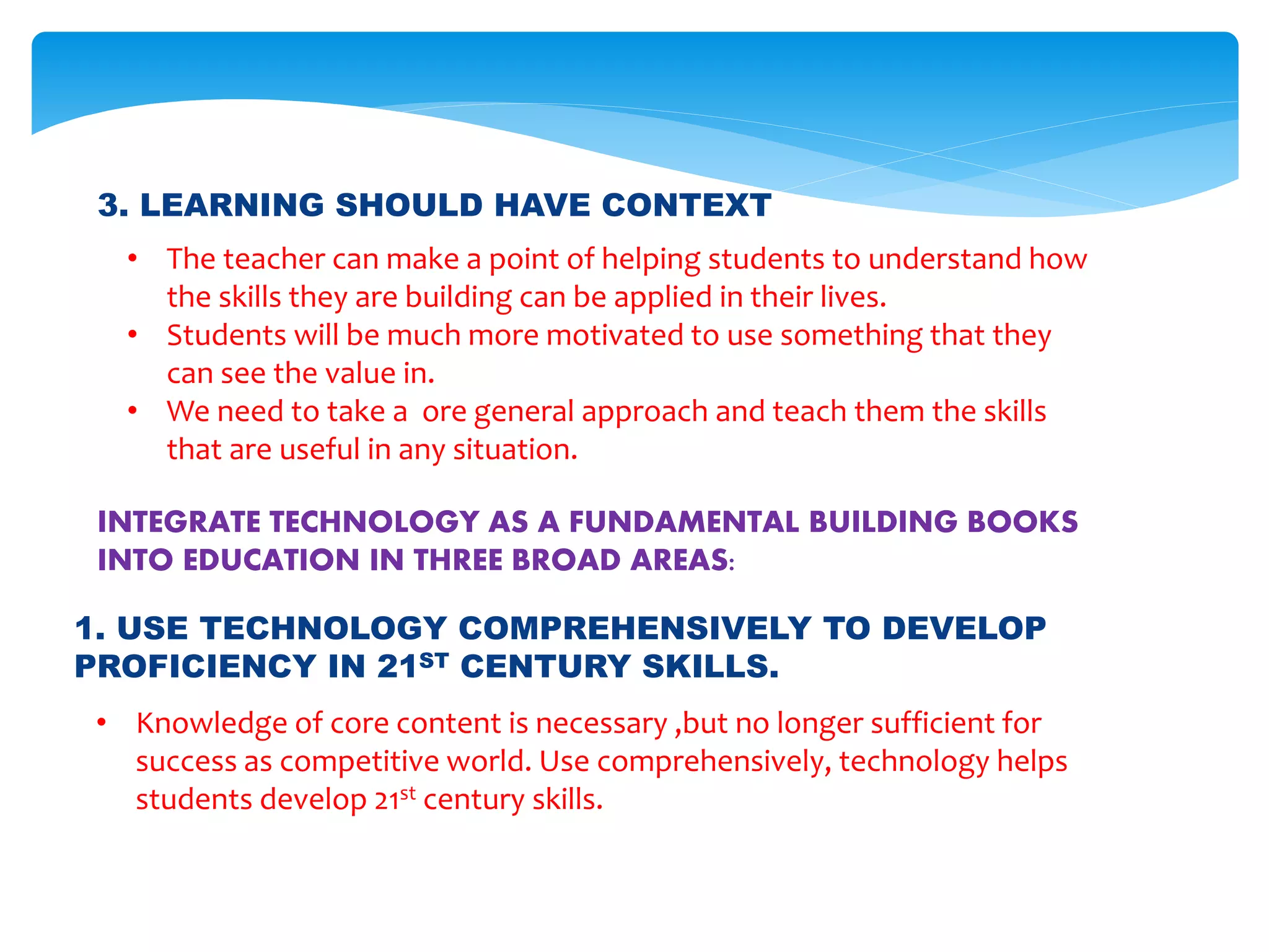 The Roles And Functions of Educational Technology in the 21st Century ...