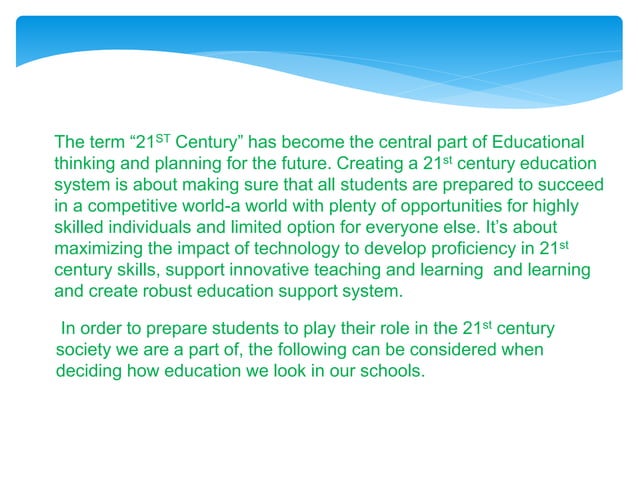 The Roles And Functions of Educational Technology in the 21st Century ...