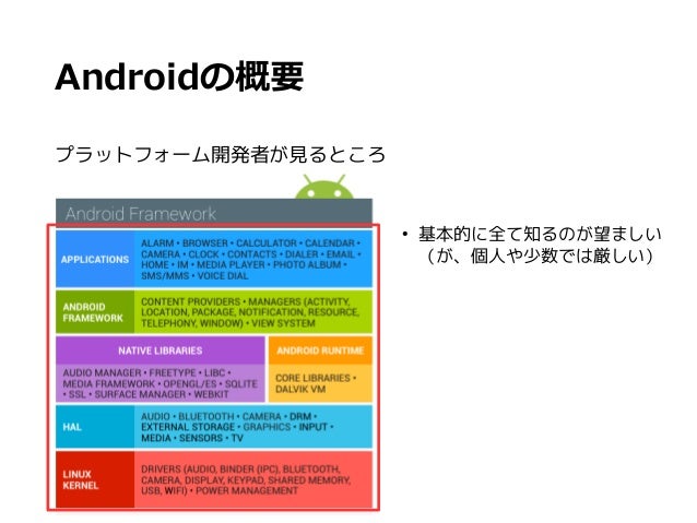 カスタムrom開発者の視点から見たandroid カスタムrom開発者の視点から見たandroid