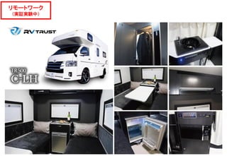 リモートワーク
（実証実験中）
 