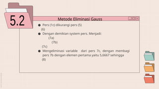Comprehensive Methods for Solving Linear Equation Systems in ...