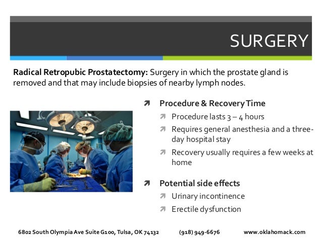 Prostate Cancer Treatment Options