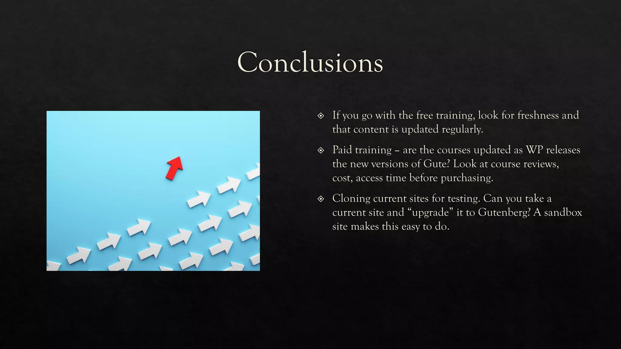 Finding Gutenberg Training - OKC WordPress Meetup for December 2021