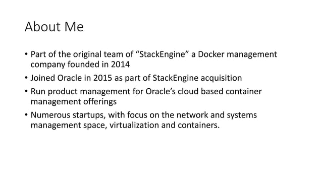 Introduction to the Oracle Container Engine | PPT