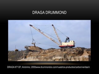 DRAGA KT12F; Anónimo; 2000www.drummondco.com/nuestros-productos/carbon/ventas/n
DRAGA DRUMMOND
 