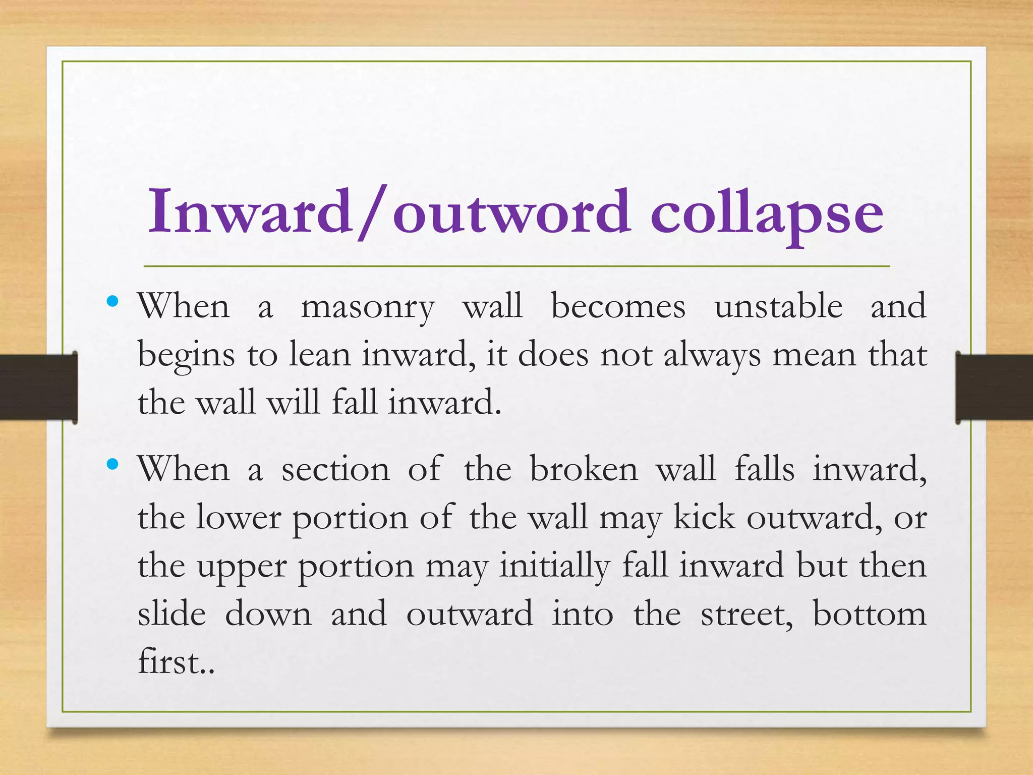 Types of masonry and its failure types | PPTX