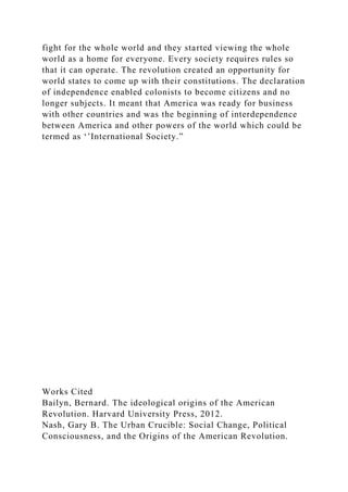 mla works cited declaration of independence