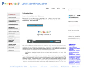 LEARN ABOUT PEERAGOGY




Open Knowledge Festival - 2012   .   Gigi Johnson   .   Anna Keune   .   Amanda Lyons   .   Paola Ricaurte   .   Fabrizio Terzi
 