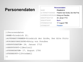 Personendaten
 