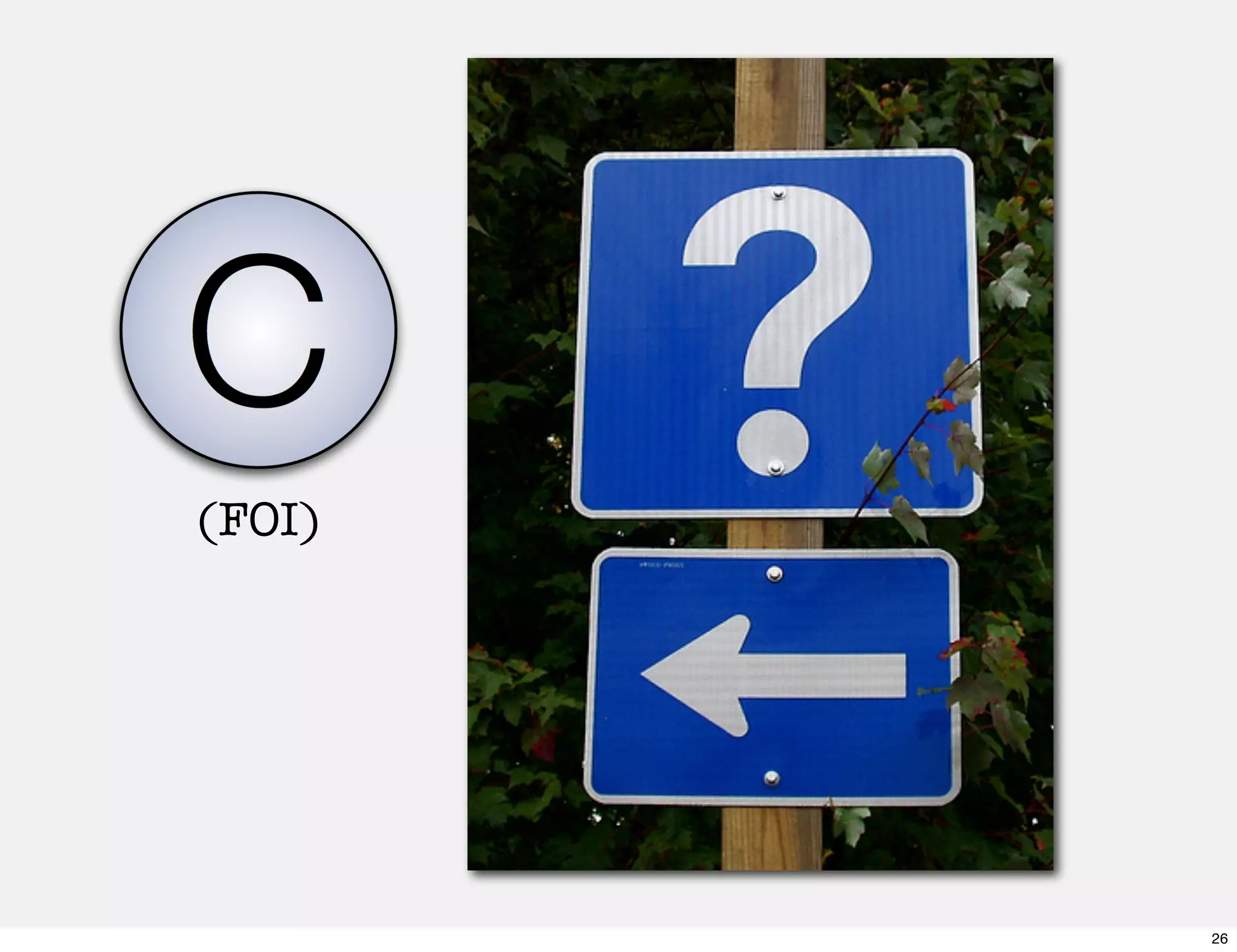 (FOI)




        26
 