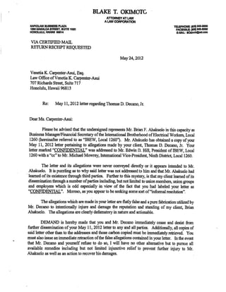 Okimoto may 24 letter