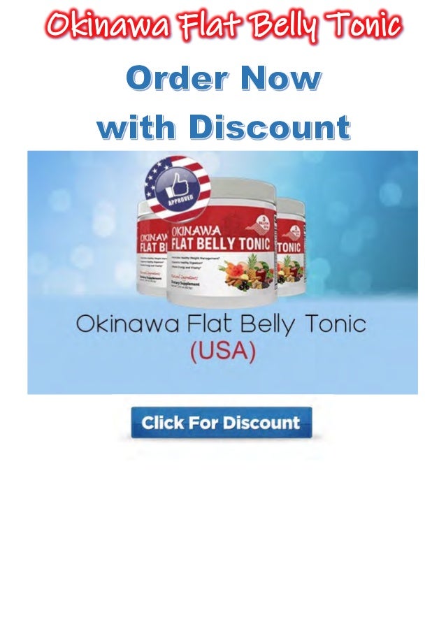 The Okinawa Flat Belly Tonic Review – Diet Formula Any Good? - Consumer  Recommended