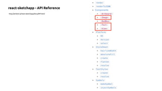 react-sketchapp - API Reference
http://airbnb.io/react-sketchapp/docs/API.html
 