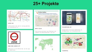 25+ Projekte
 