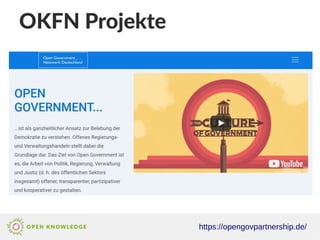 OKFN Projekte
https://opengovpartnership.de/
 