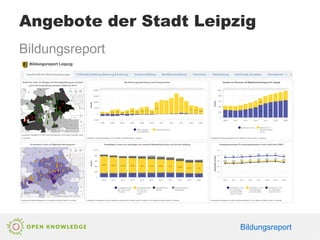 Bildungsreport
Angebote der Stadt Leipzig
Bildungsreport
 