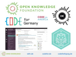 okfn.de codefor.de codeforleipzig.de
 