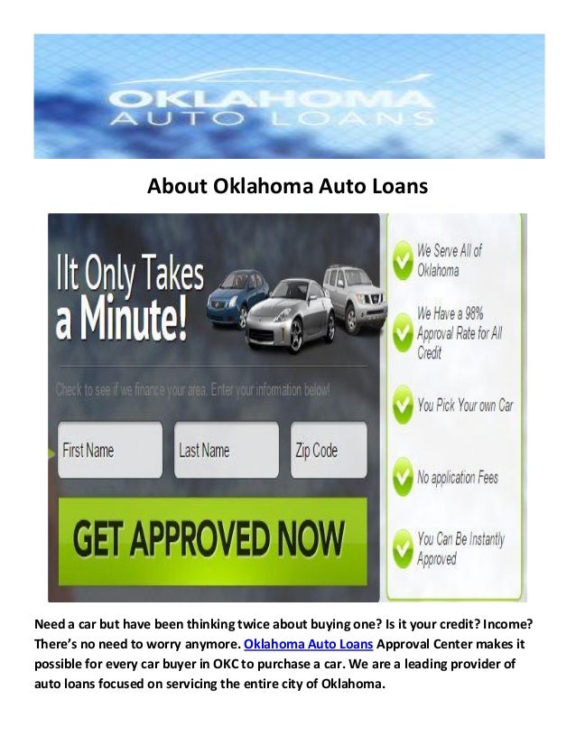 Oklahoma auto loans (405 2324250)