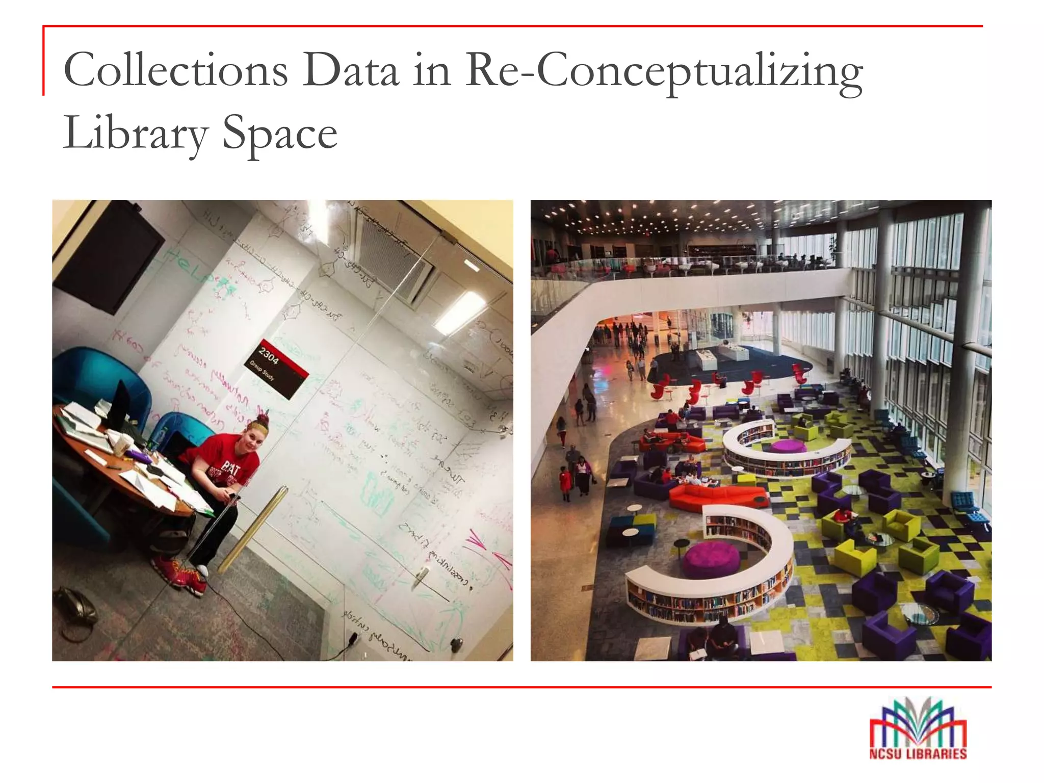 Collections Data in Re-Conceptualizing
Library Space
 