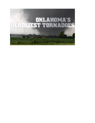 Oklahoma deadliest tornado
