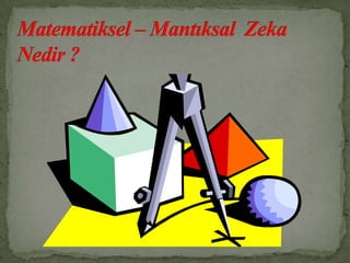    Kişisel – İçsel Zeka