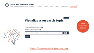 https://openknowledgemaps.org
 