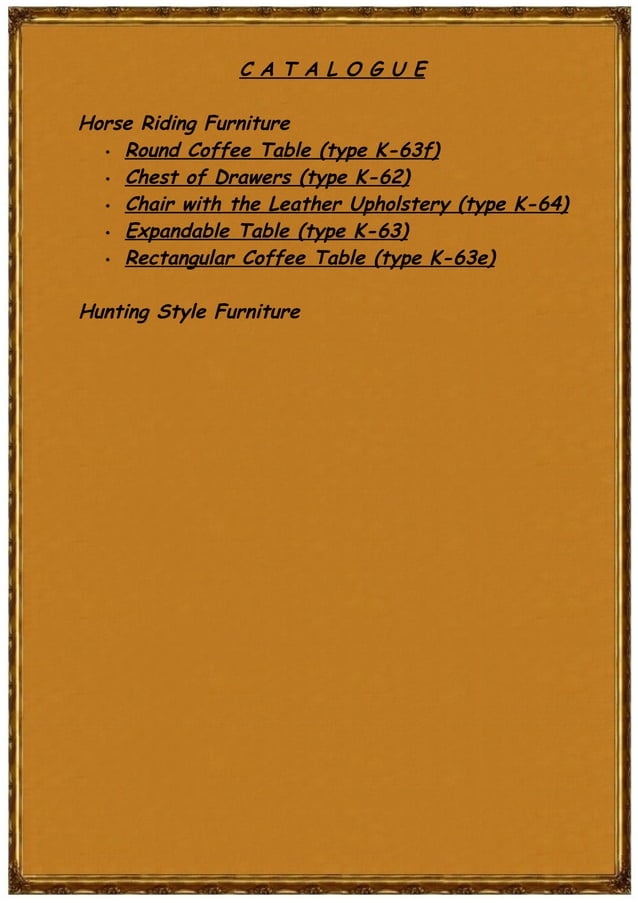 Ok mews catalogue PDF