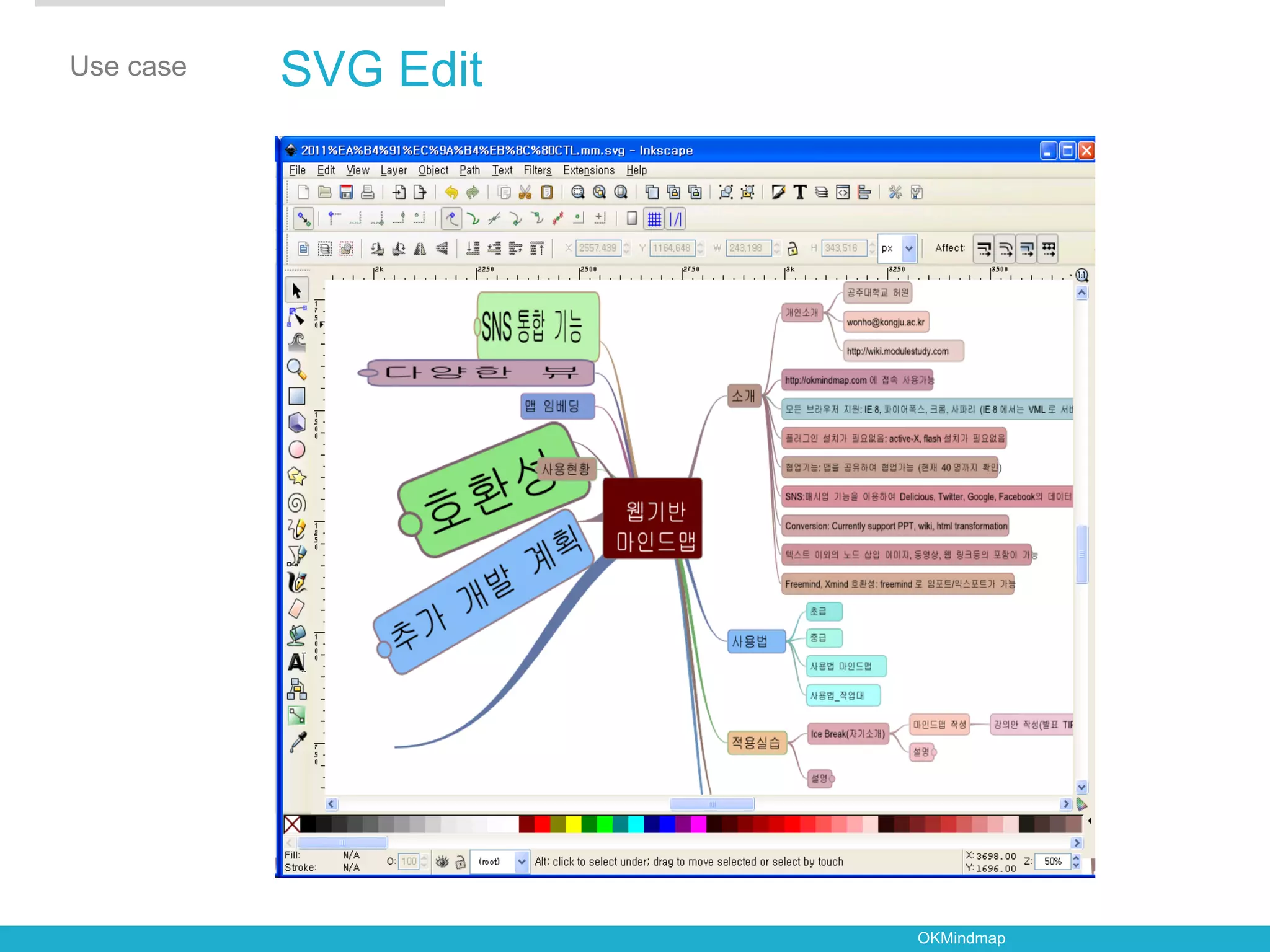 Use case   SVG Edit




                      OKMindmap
 