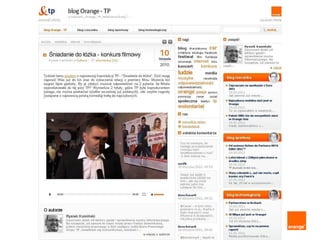Blog Orange - Okno „do” czy „dla” świata?
